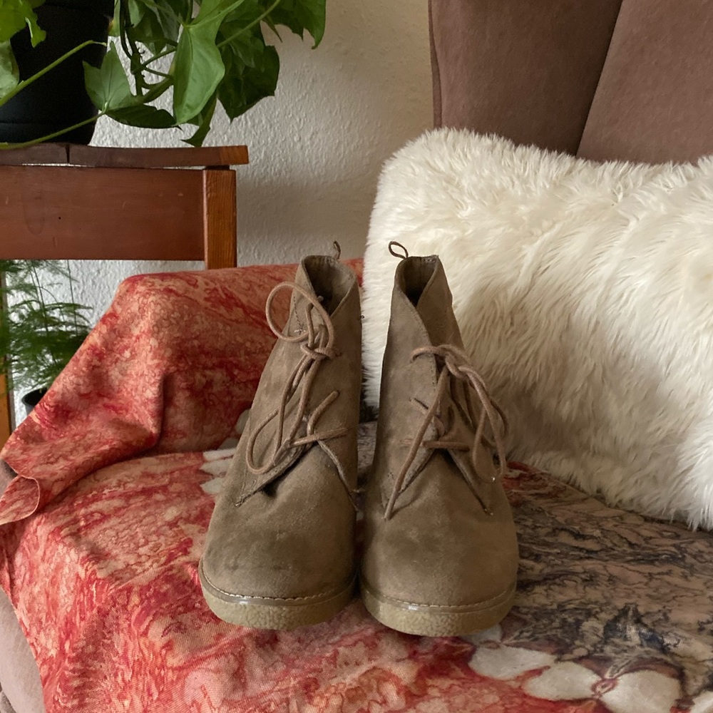 Tan Booties